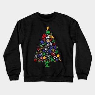 Ugly Science Christmas Tree Crewneck Sweatshirt